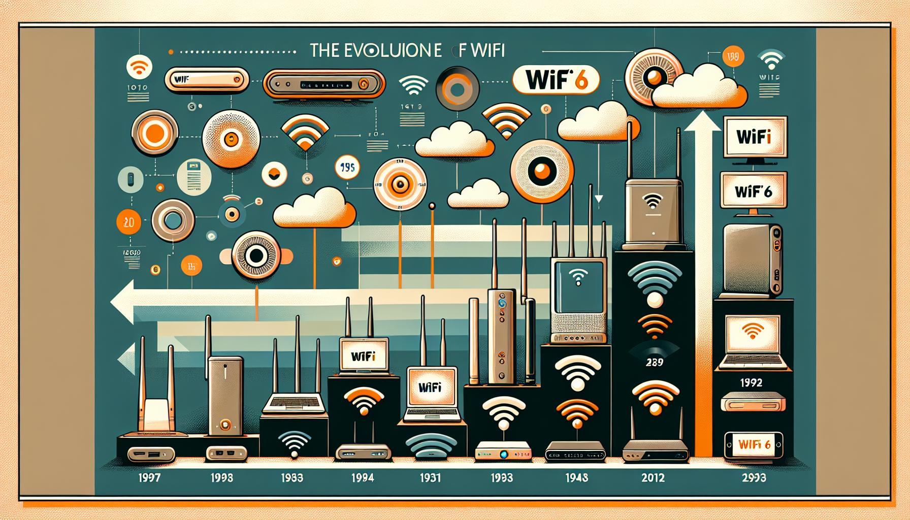 Evolutie van WiFi-standaarden: Van WiFi 1 tot de Toekomst met WiFi 7