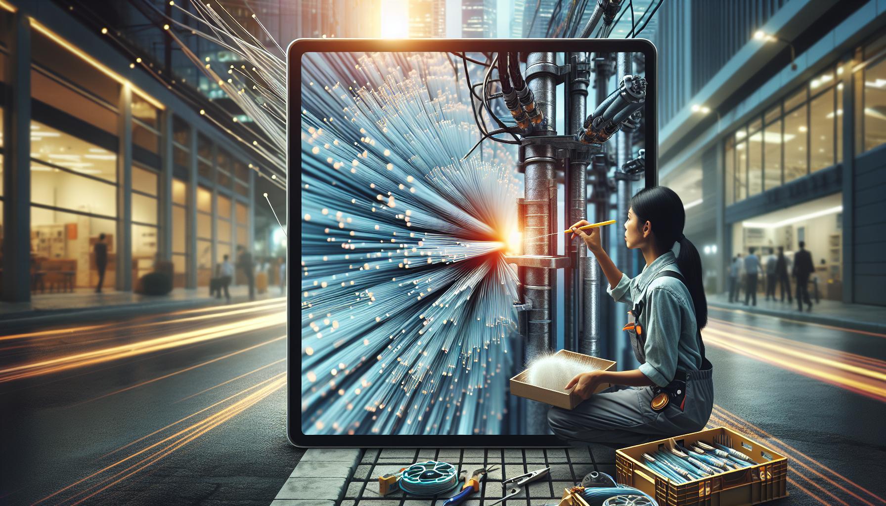Ontdek de Voordelen van Glasvezelverbinding: Supersnel Internet voor Thuis en Zakelijk Gebruik